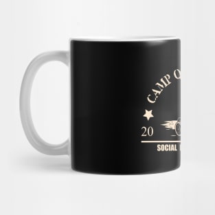 funny camp quarantine social distancing club Mug